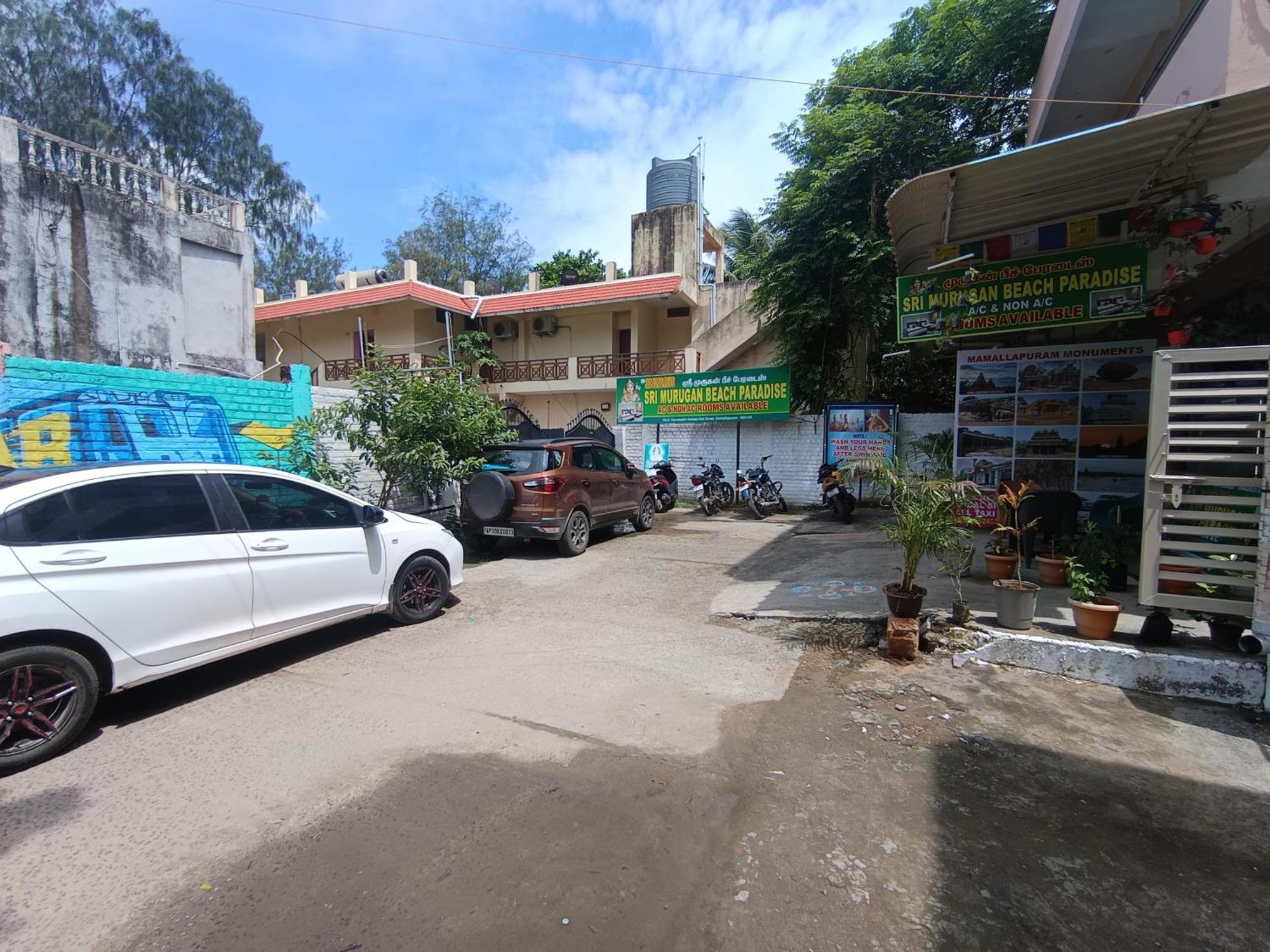 Sri Murugan Beach Paradise Hotel Mahabalipuram Zewnętrze zdjęcie