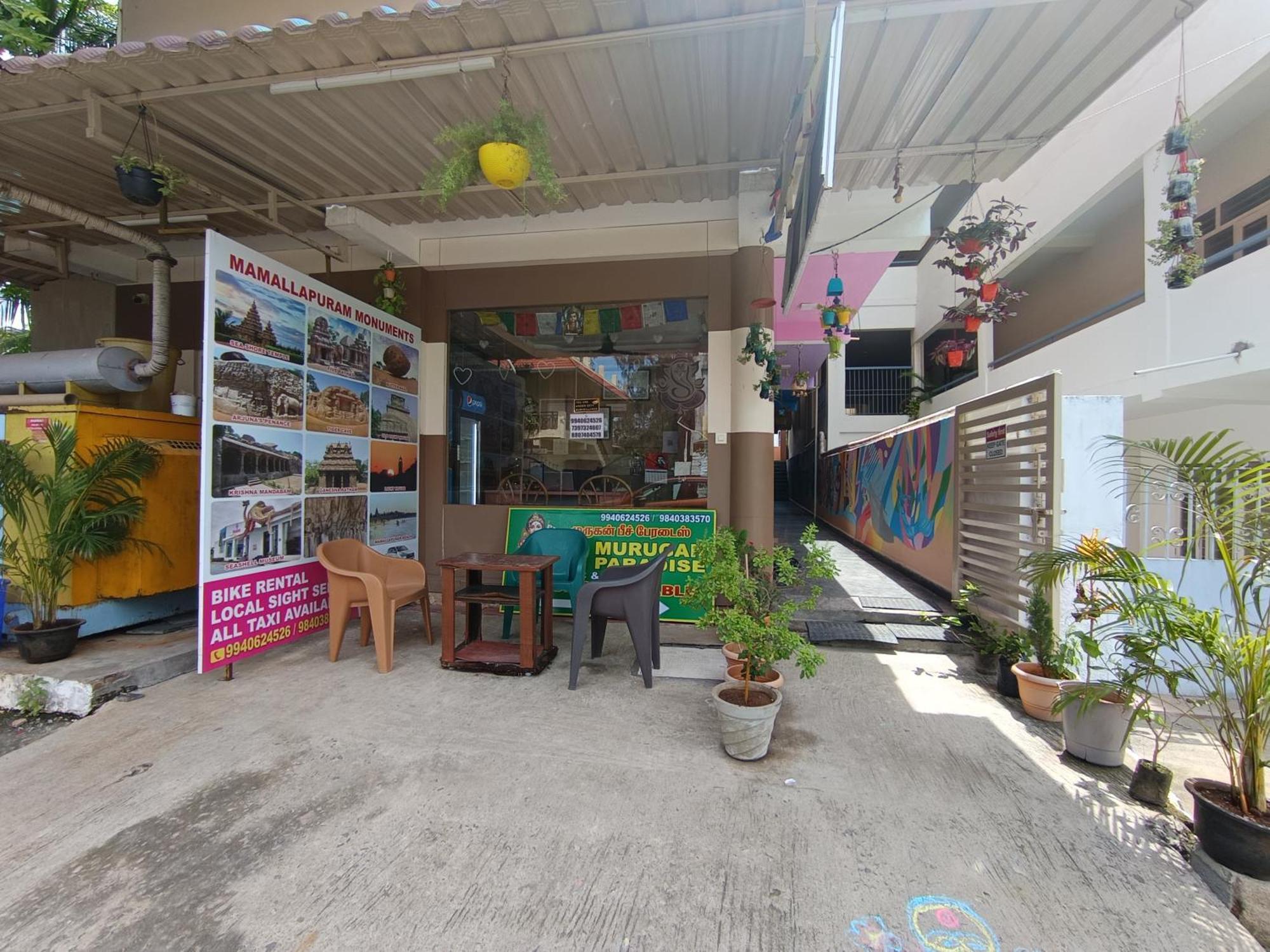 Sri Murugan Beach Paradise Hotel Mahabalipuram Zewnętrze zdjęcie